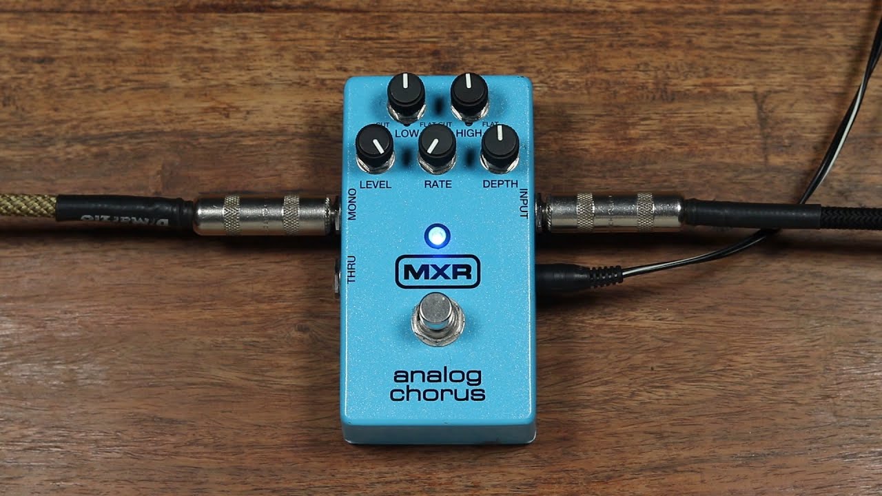 MXR M234 Analog Chorus - YouTube
