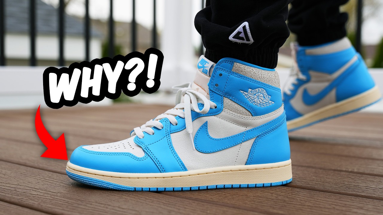 Air Jordan 1 UNC Reimagined Review & On Feet - YouTube