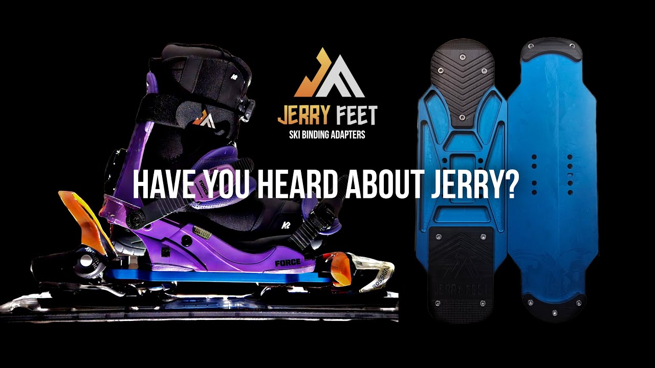 Jerry Feet - Ski Binding Adapters | Would you Ski in Snowboard