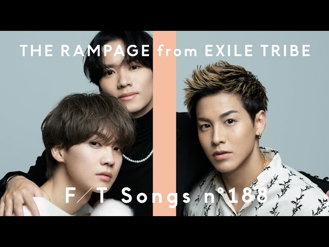 THE RAMPAGE from EXILE TRIBE (RIKU, Kazuma Kawamura, Hokuto