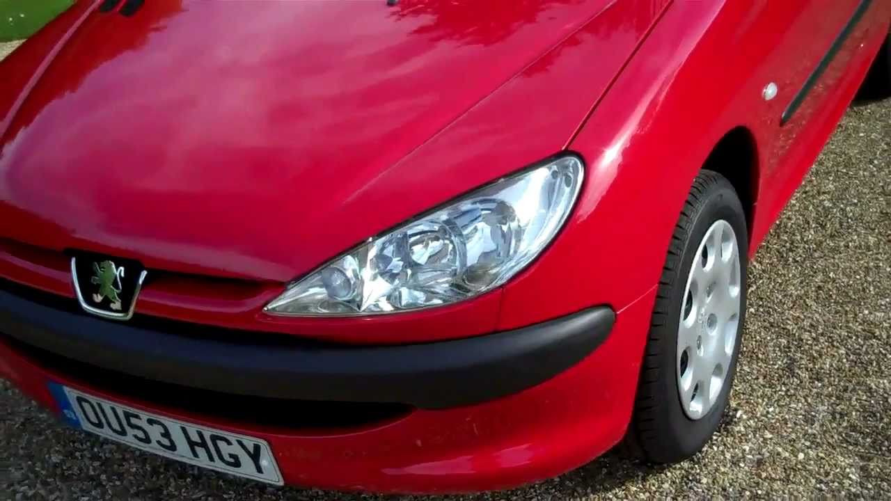 03-53 Peugeot 296 Style 1.1cc 3dr Hatchback For Sale - YouTube