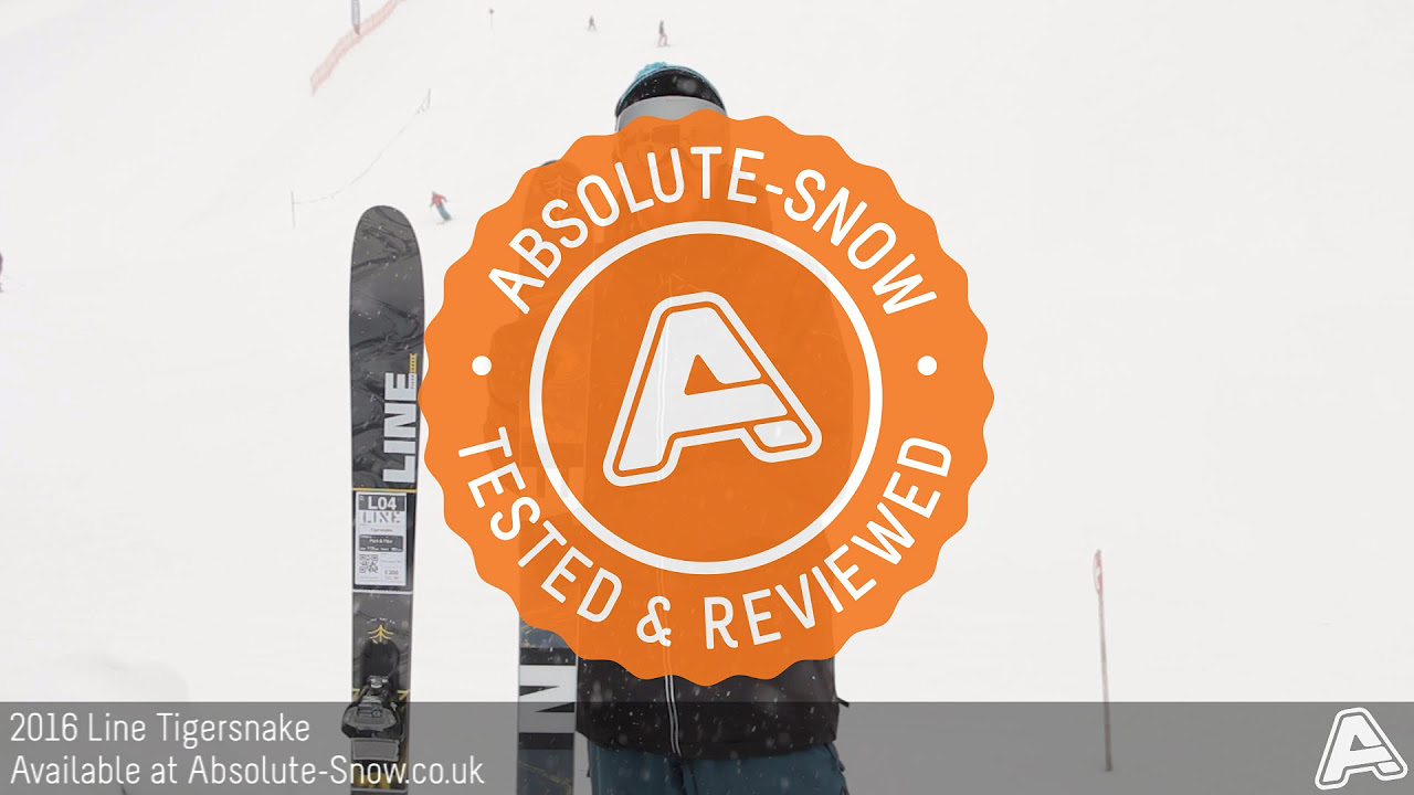 2015 / 2016 | Line Tigersnake Ski | Video Review - YouTube