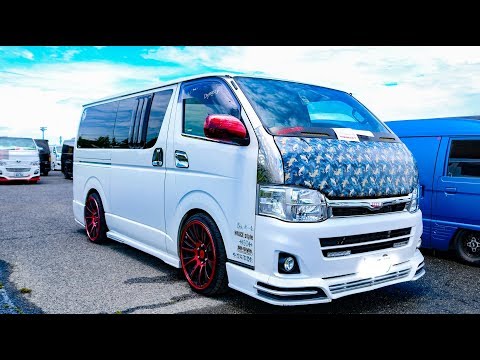 HD)TOYOTA 200 HIACE SUPER GL VIPSTYLE custom 200系ハイエース