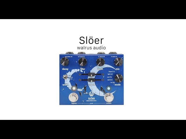 Walrus Audio [Sloer] 」試奏動画 - YouTube