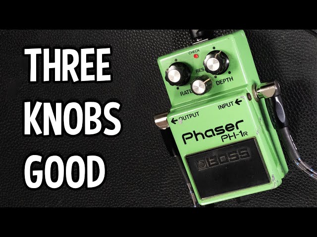 Boss's Funkiest Phaser - The PH-1R - YouTube