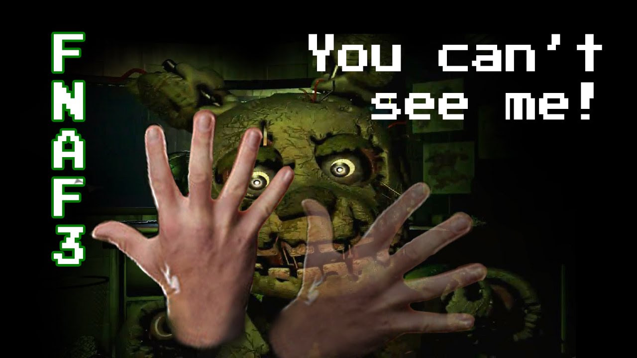 Five Nights At Freddy's 3 - SpringTrap location! FNAF3 - YouTube