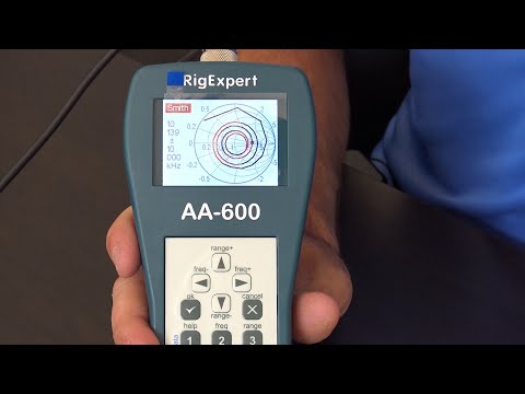 RigExpert AA-600 Antenna Analyzer Review/Quick Demo, Ham Radio