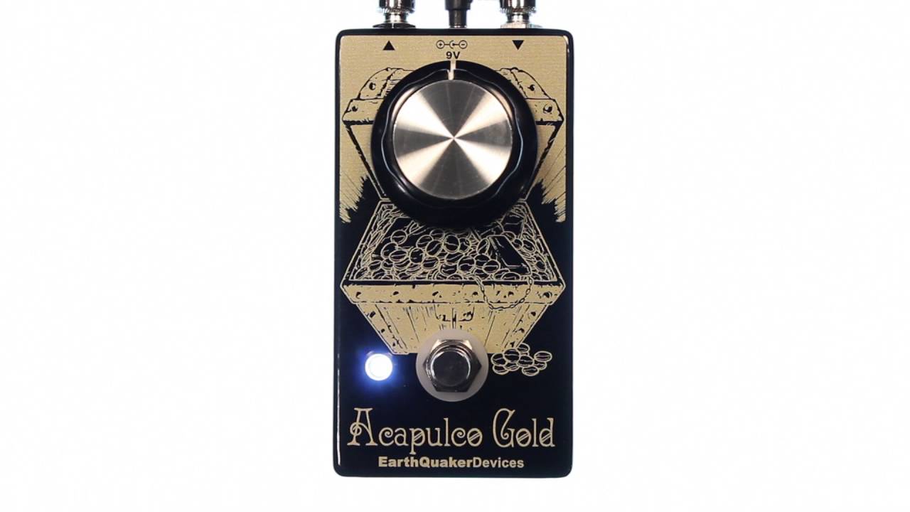 EarthQuaker Devices Acapulco Gold Power Amp Distortion Demo - YouTube