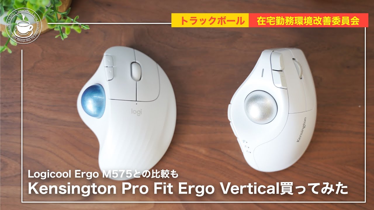 60度の角度が心地よい。Kensington Pro Fit ergo Verticalは、手に