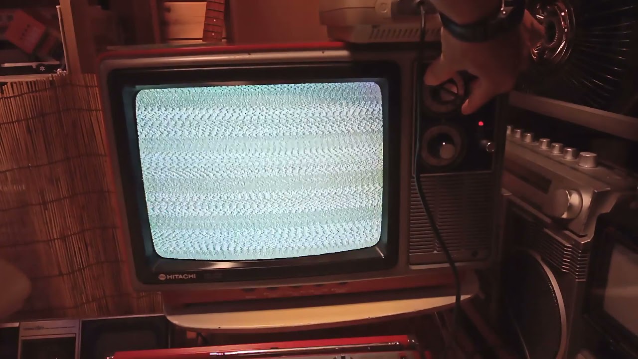 昭和レトロ】古いブラウン管テレビを入手しました【日立キドカラ