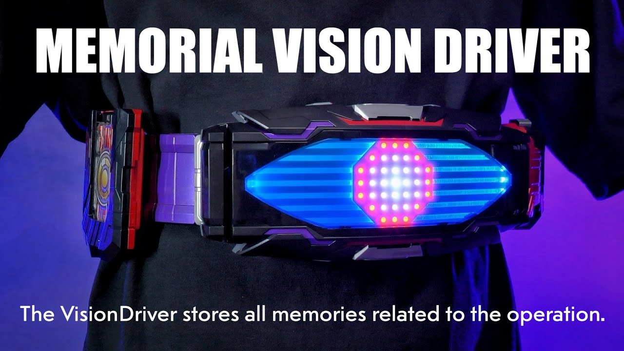 PREMIUM DX Memorial Vision Driver Review [Kamen Rider Geets] / PDX