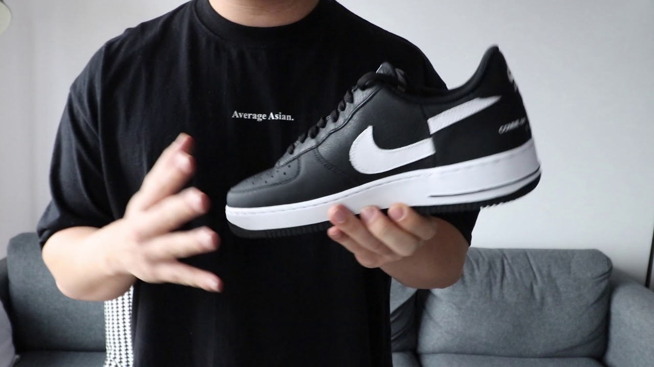REVIEW: NIKE AIR FORCE 1 x SUPREME x COMME des GARCONS (CDG) - YouTube