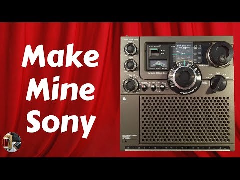 Sony ICF-5900W AM FM Shortwave Radio Review - YouTube