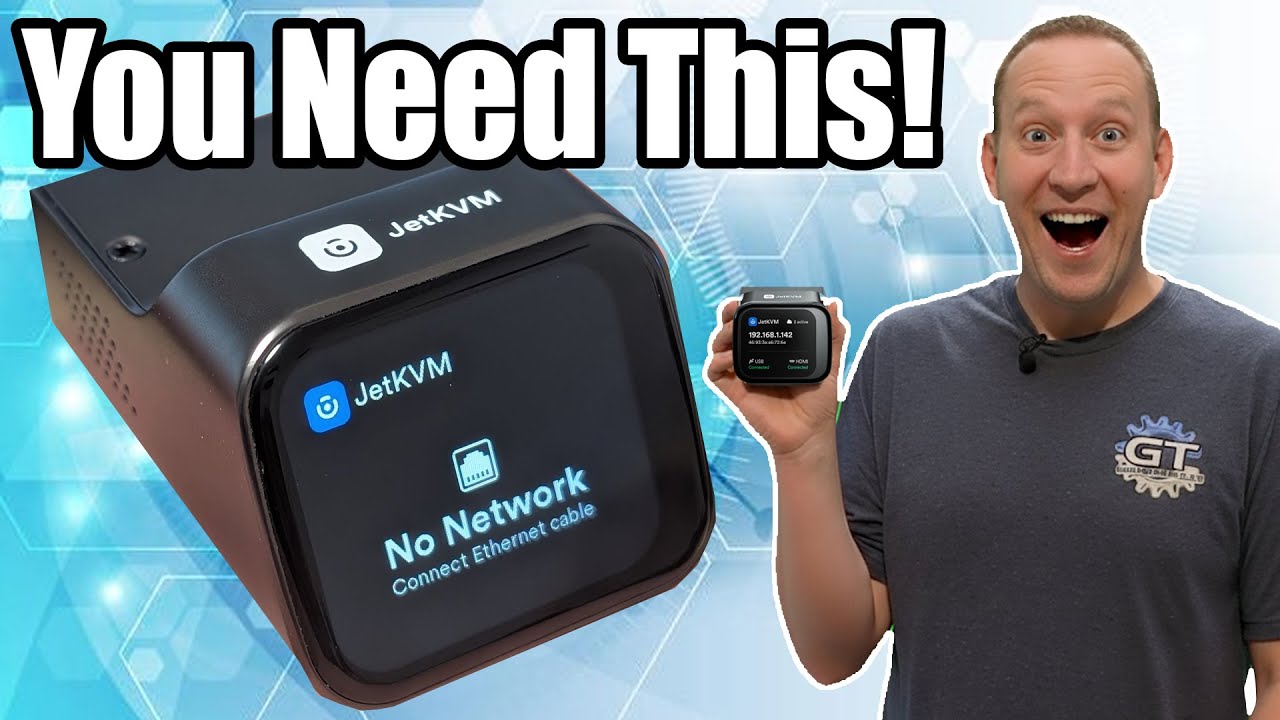 Vlog#400 遠隔操作ガジェットJetKVMを手に入れたけど期待を裏切られた