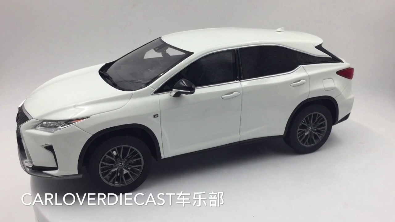 Kyosho Samurai Lexus RX 200t F Sport in white KSR18014W-B - YouTube