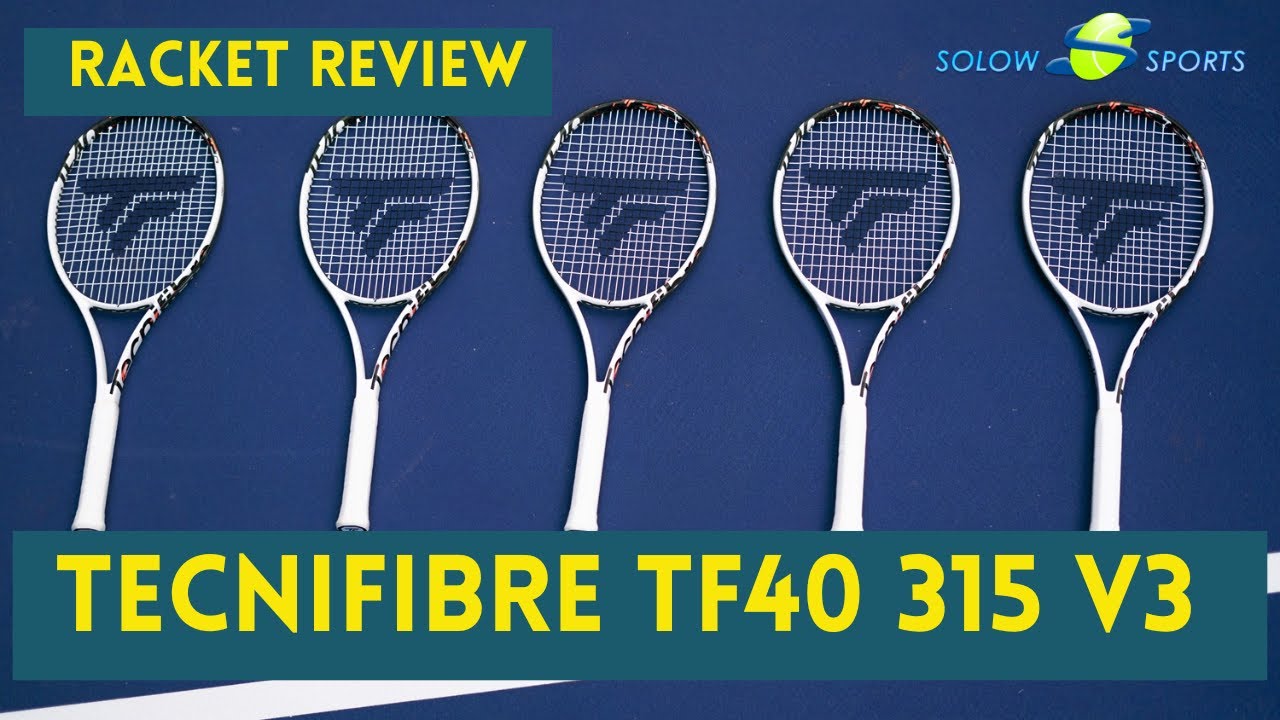 Tecnifibre TF40 315 v3 Tennis Racket Review - YouTube