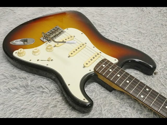 1990's made Fender Japan Stratocaster ST62-TX Alder body/Texas