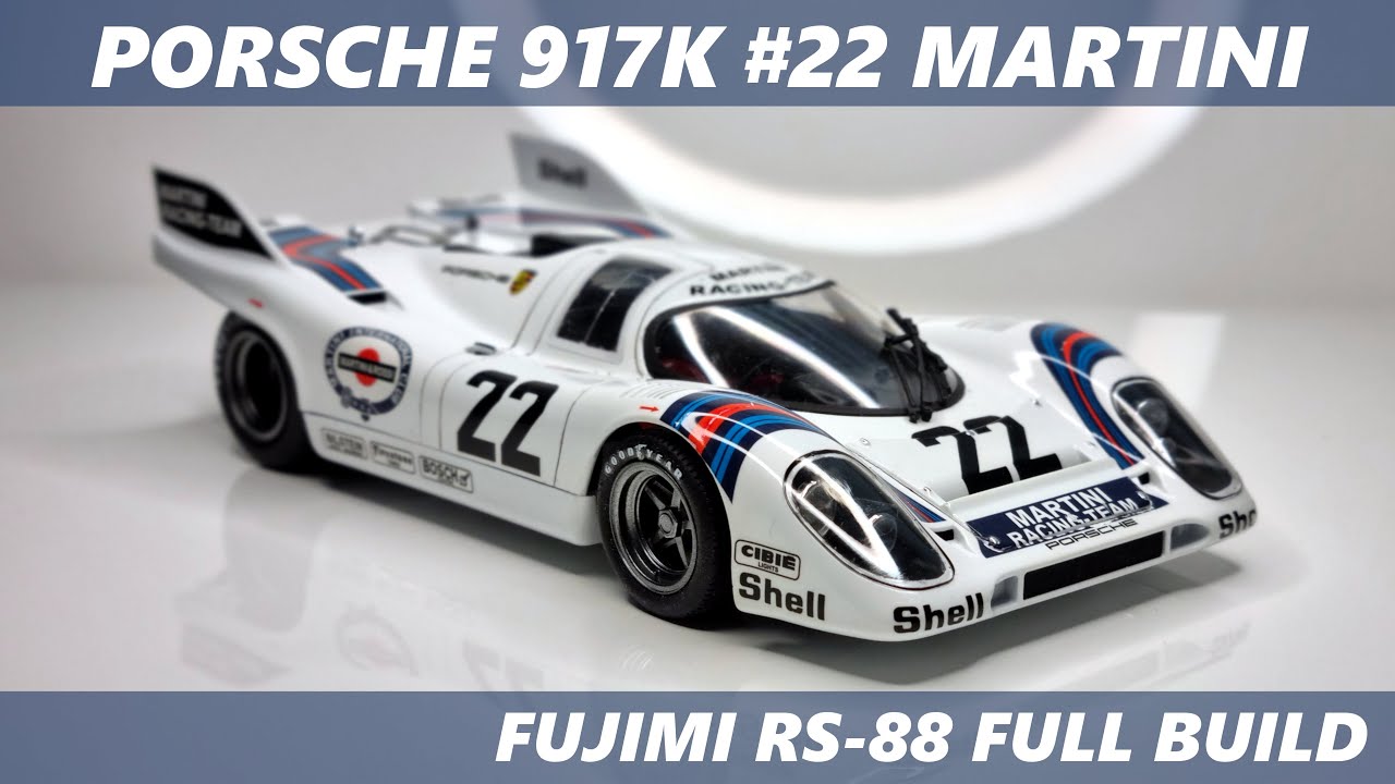 Porsche 917k from Fujimi the Le Mans 1971 winner 🏁 full build 1