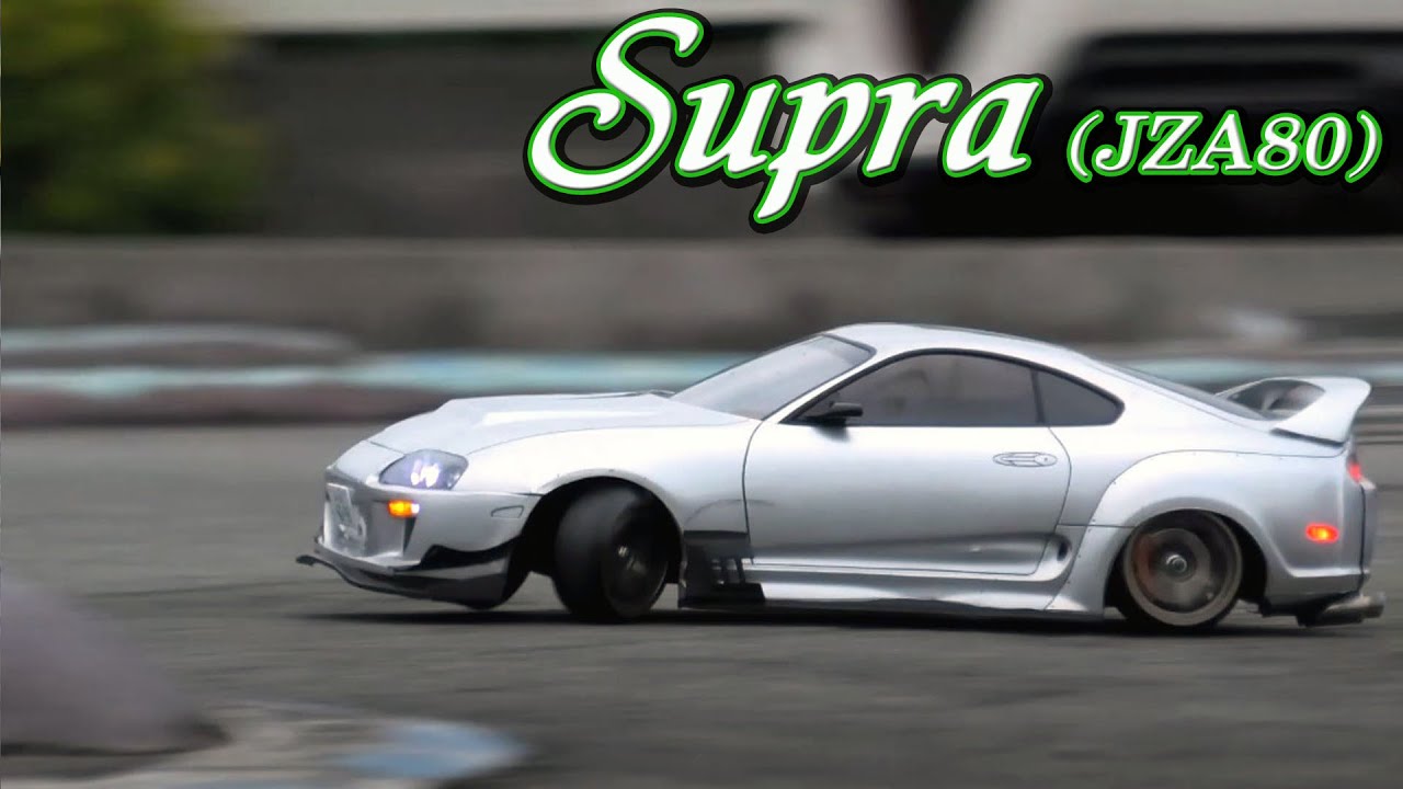 SUPRA（JZA80）スープラ ドリフト♪【DRIFT】RC Drifting【ラジドリ