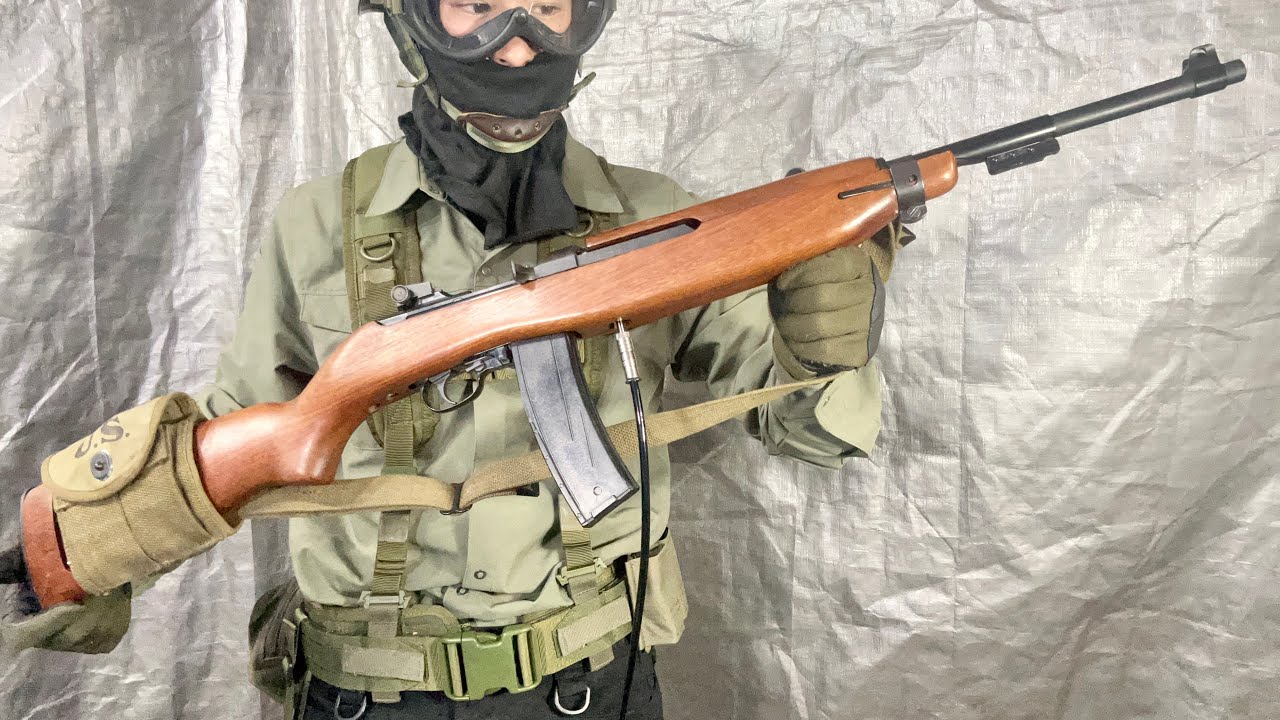 Marushin US M1カービン カートリッジ排莢 ガスオペレーションシステム