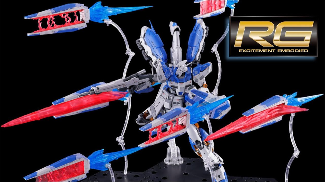 ロボット RG Hi-VGundam & Fin Funnel Effect Amazon.com: Bandai RG 1