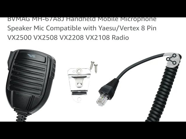 Amazon clone Vertex Standard mh67a8j mic for ft450 817 818 897