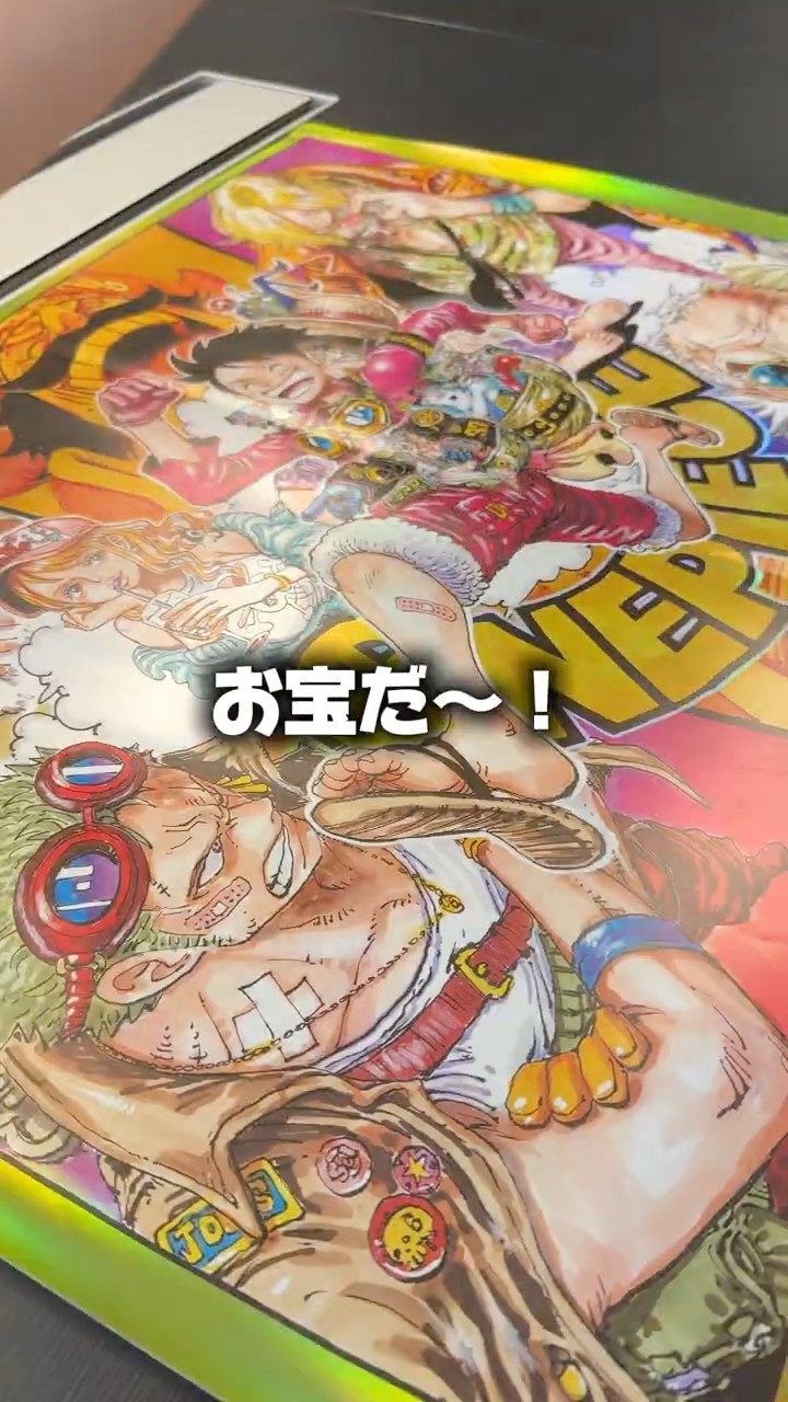 ONE PIECE オーロラポスター B2サイズ 限定 ONE PIECE オーロラ