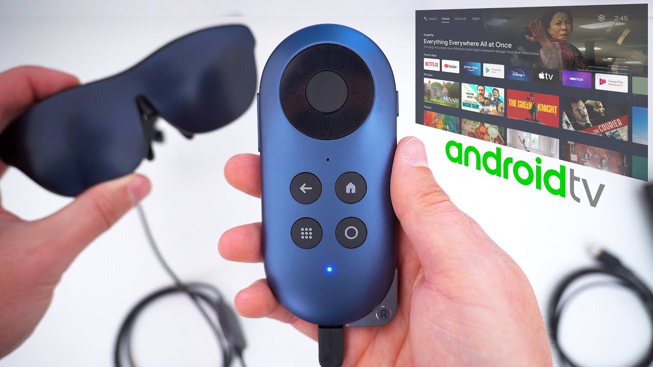Rokid Max AR Glasses & Rokid Station: A Portable Android TV