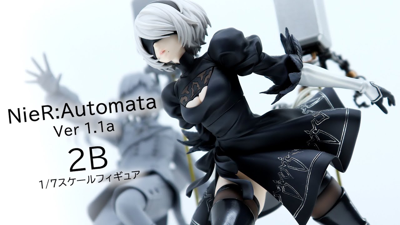 展示】NieR:Automata Ver1.1a 2B 1/7スケール フィギュア【豪華版