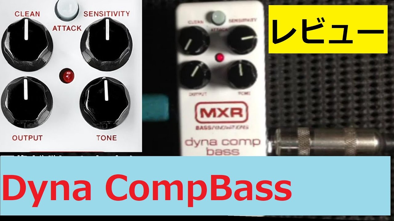 MXR Dyna Comp Bass Review: Tell us! TOSHI - YouTube