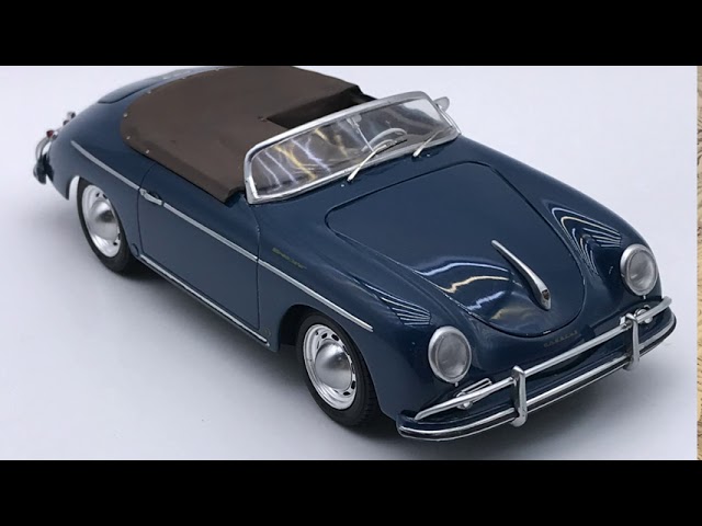 Finished work : Fujimi 1/24 Porsche 356A 1500GS Speedster - YouTube
