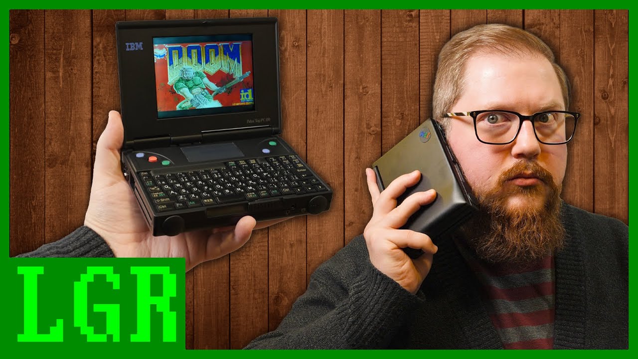 The Smallest Windows PC in 1995 Was Also a Phone! IBM Palm Top