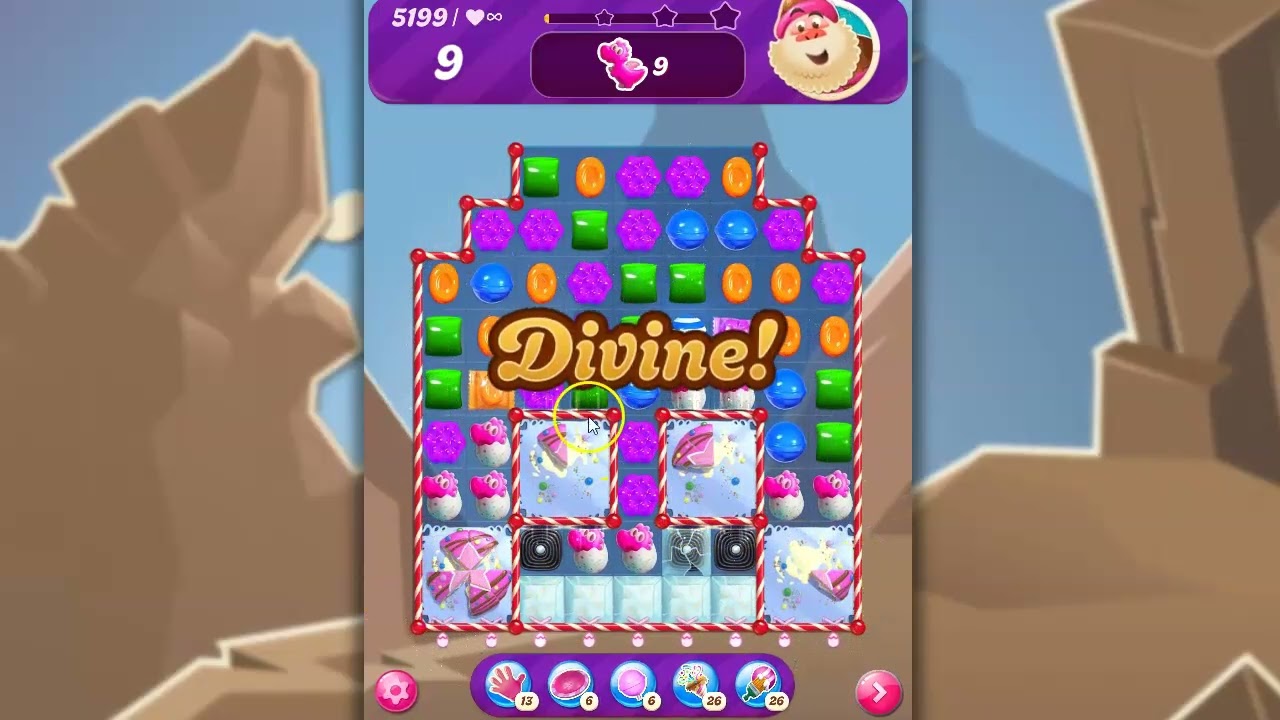 Candy Crush Level 5199 Talkthrough, 26 Moves 0 Boosters - YouTube
