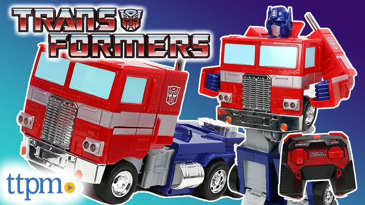Transformers AutoBot Optimus Prime Converting RC from Jada Toys