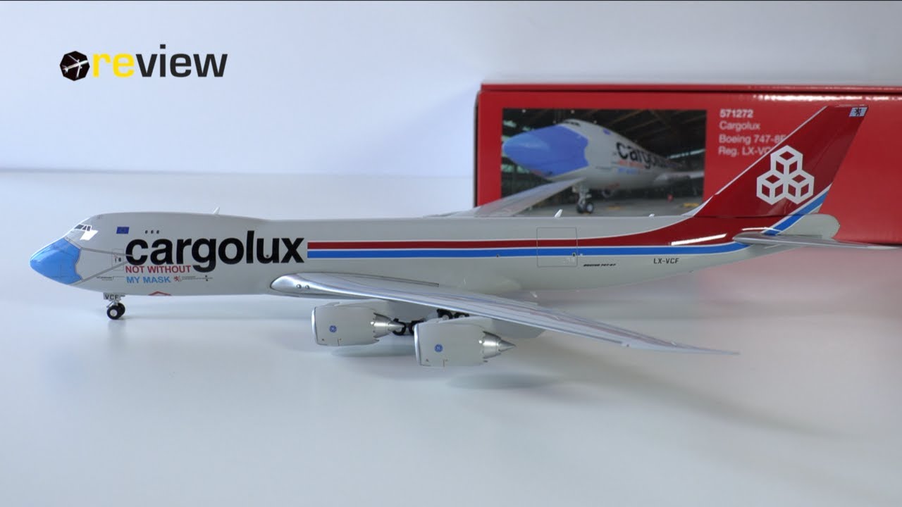Cargolux Boeing 747-8F - Not Without My Mask livery | Review #500