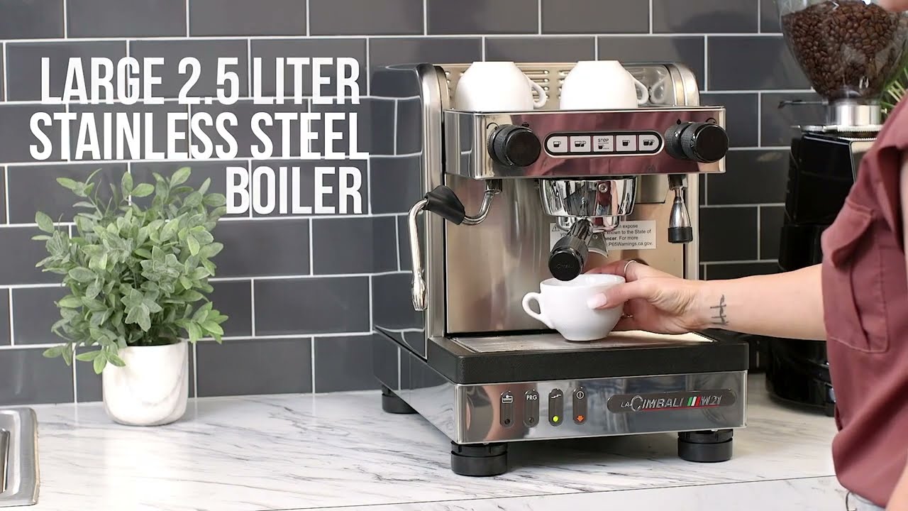 LA CIMBALI M21JUNIOR SINGLE GROUP COFFEE MACHINE | BEST COFFEE