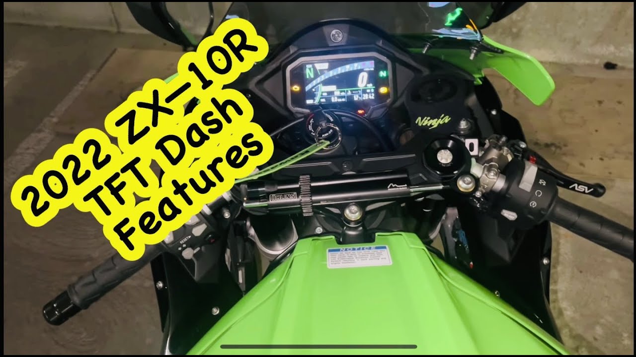 2022 Kawasaki Ninja ZX10-R | New TFT Dash | All Options and
