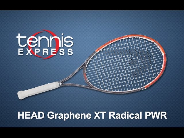 HEAD Graphene XT Radical PWR Racquet Review | Tennis Express - YouTube
