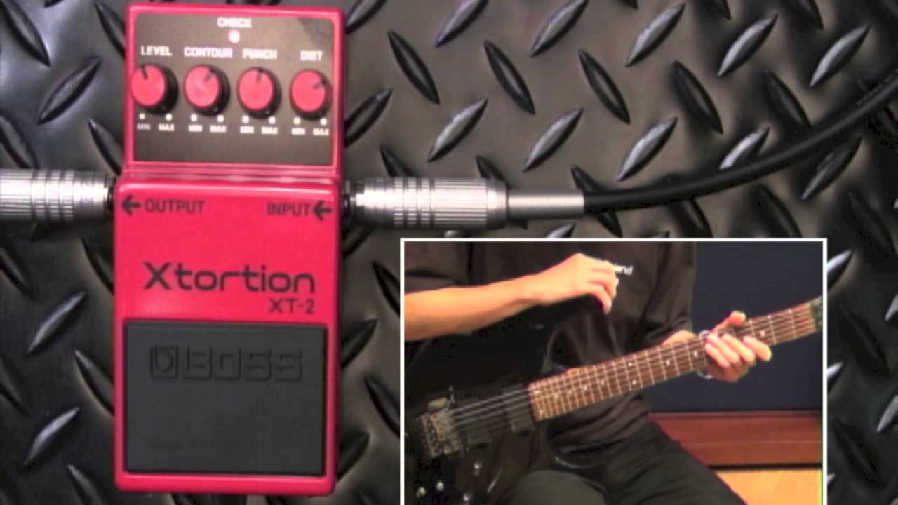 試奏動画】BOSS XT-2 Xtortion 【BOSS COMPACT PEDAL 100th