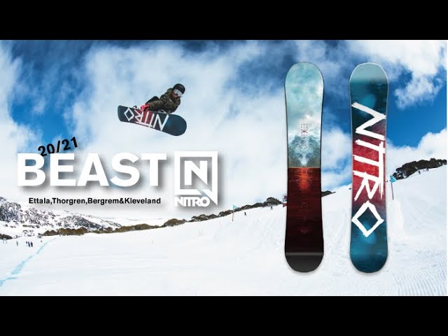 20-21NITRO ナイトロ スノーボード NITRO -BEAST(ビースト）-（日本語