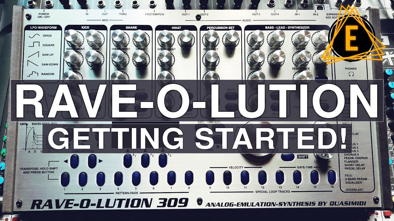 Quasimidi Rave-O-Lution 309: An Overview Of A Big 90's Synth - YouTube
