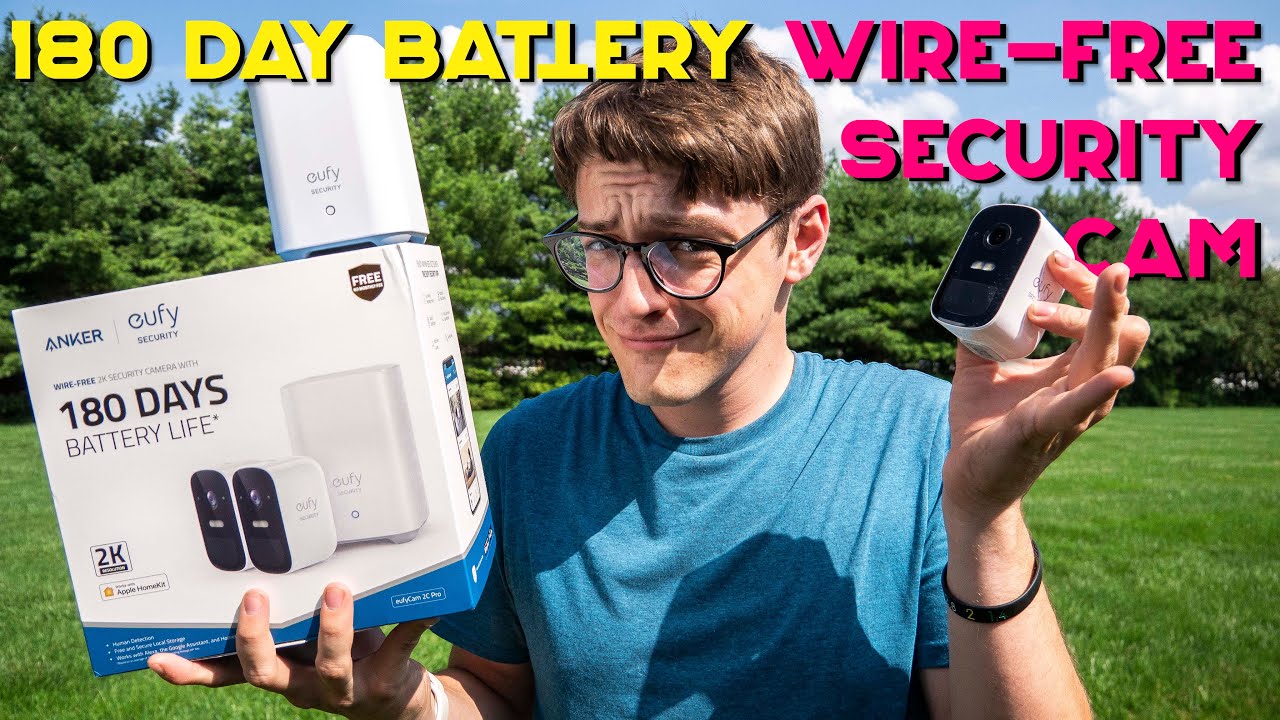 Eufy Wireless camera set with 180 day battery life - YouTube
