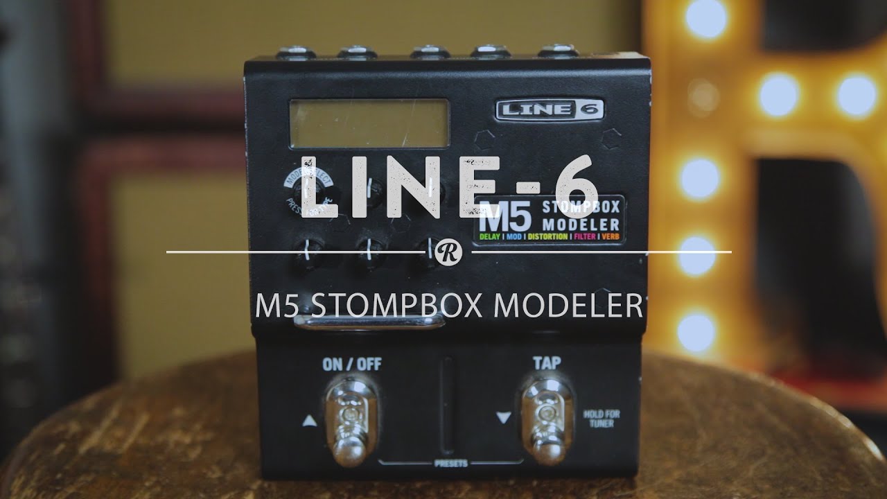 Line 6 M5 Stompbox Modeler - 手持ちのエフェクターと組み合わせて