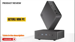 Getorli Mini PC Review 2025 | Ryzen 7 8745HS Beast – 32GB DDR5, 4K