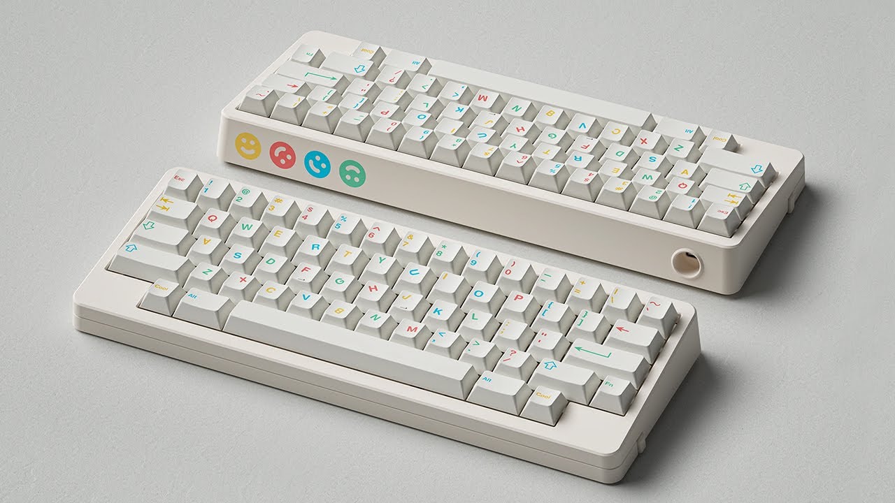 KBDfans D60lite build guide & typing sound test - YouTube