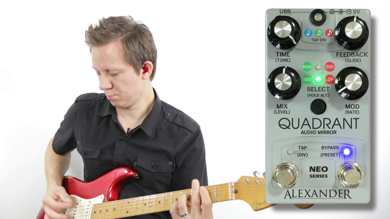 Alexander Pedals Golden Summer Reverb - YouTube