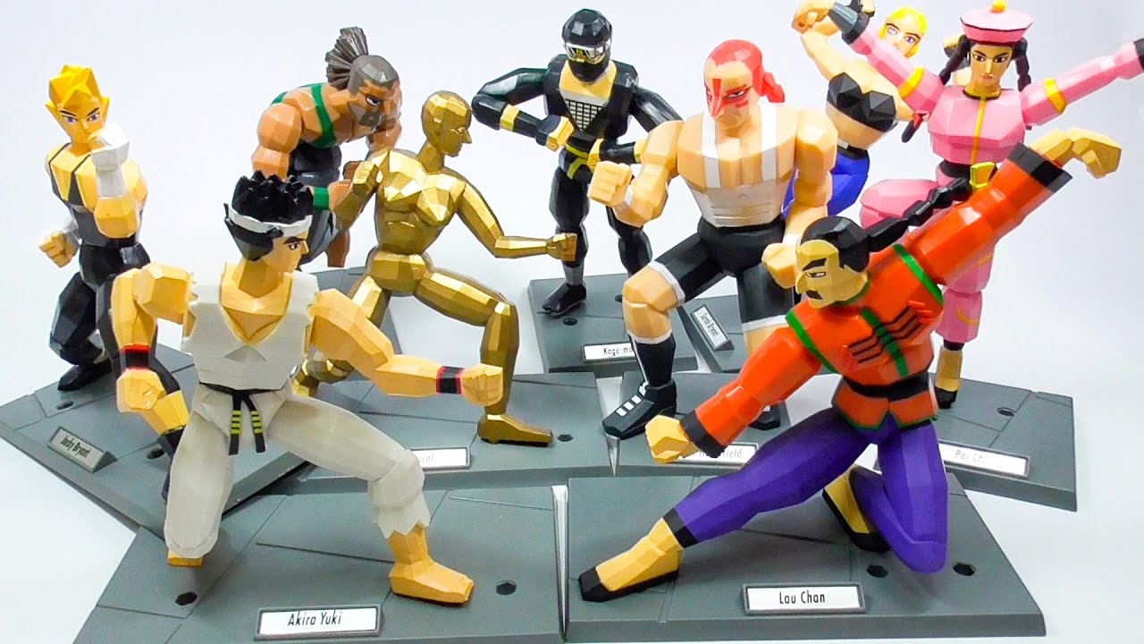 figma バーチャファイター 4体セット バーチャファイター2コレクション