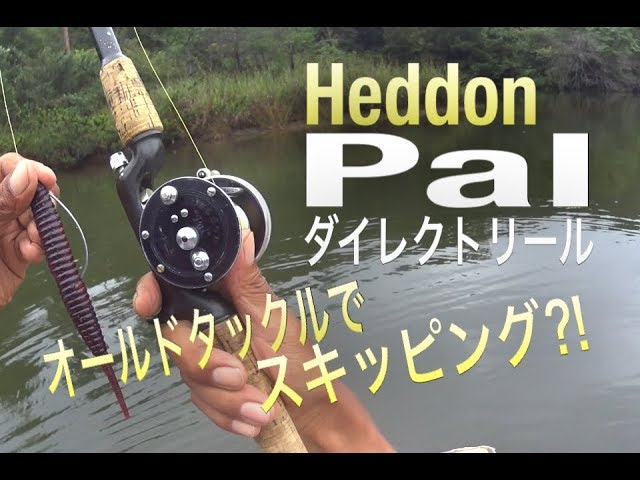 ヘドン パルP–41 ダイレクトリール でスキッピング バス釣り|deps