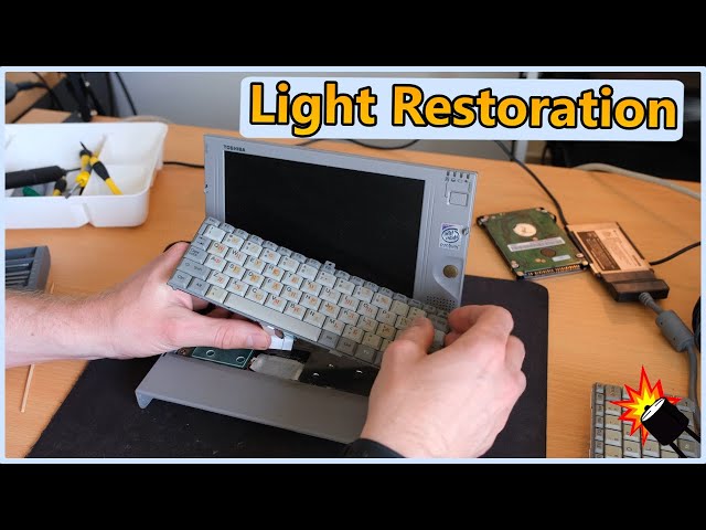 A light Restoration | Toshiba Libretto 100CT - YouTube