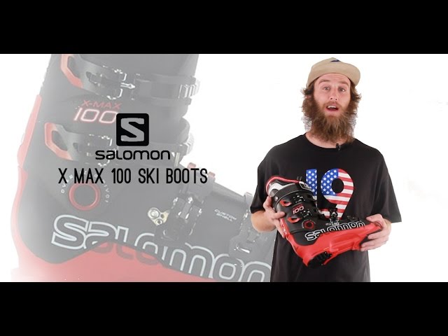 Salomon X Max 100 Ski Boots - YouTube